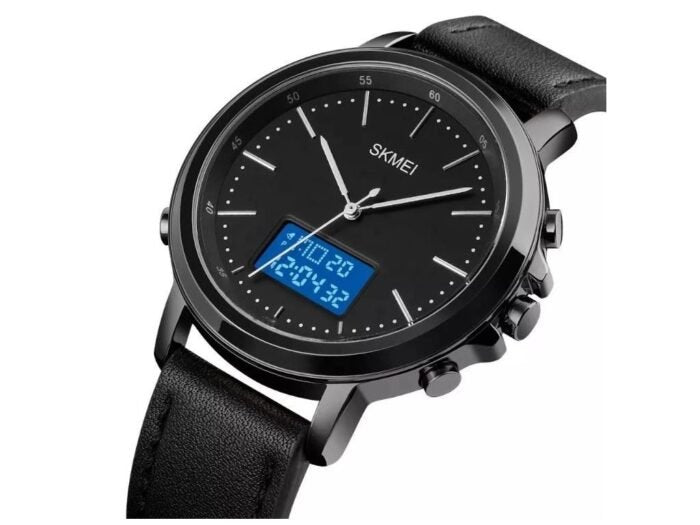 Skmei - 1652 (Strap) - Multifunctional Waterproof - Black White