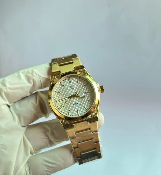 Tissot PRX 1853 Gold Stainless Steel Watch
