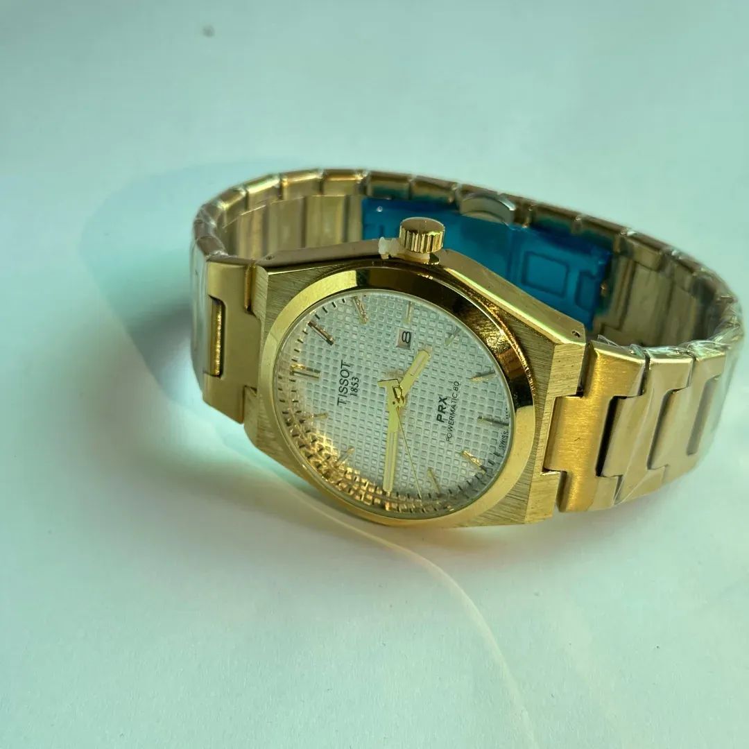 Tissot PRX 1853 Gold Stainless Steel Watch