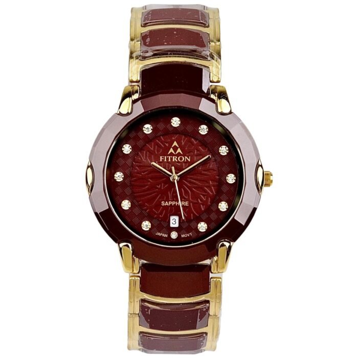 Fitron Watch - Ceramic - Stainless Steel - FT-138