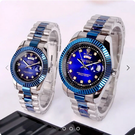 RLX – Stainless Steel – Couple Watch – Z-84