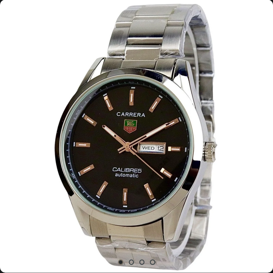 Carrera Calibre 5 – Luxury Swiss Watch – Stainless Steel – C-890