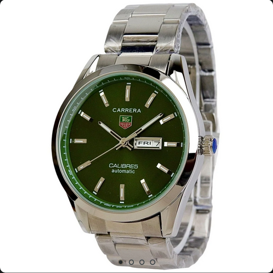 Carrera Calibre 5 – Luxury Swiss Watch – Stainless Steel – C-891