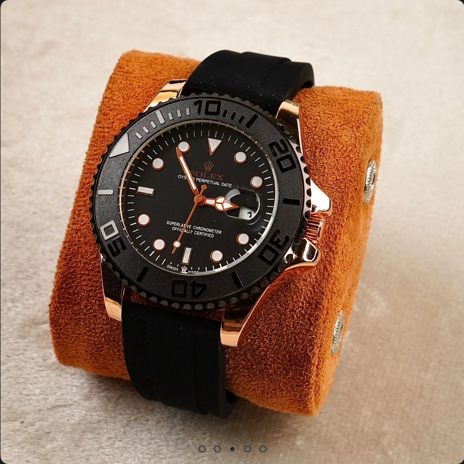 RLX – Silicon Strap – Master Lock – Men Watch – C-1172