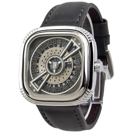 Tubular - Classic Style Watch - Leather Strap - TB-127