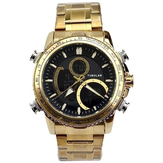 Tubular - Analog/Digital Watch - Stainless Steel - TB-143