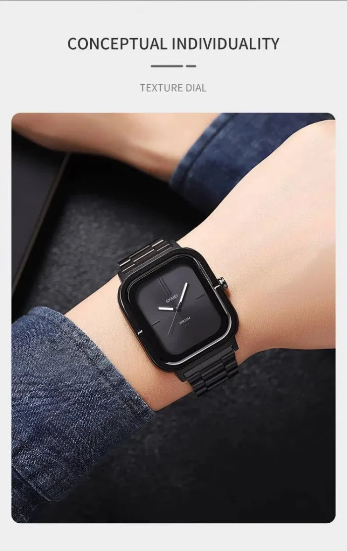 SKMEI - 2275 - 30m Waterproof Watch For Men - Black