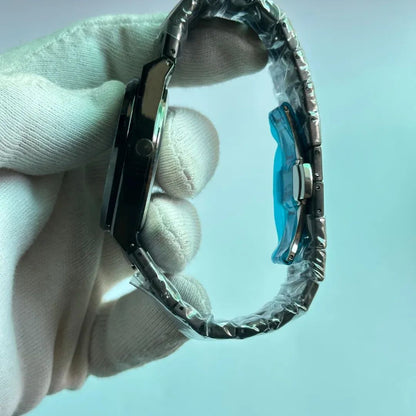 TISSOT PRX 1853 BLACK CHAIN WITH BLACK DIAL