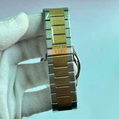 TISSOT PRX 1853 SILVER & GOLDEN CHAIN