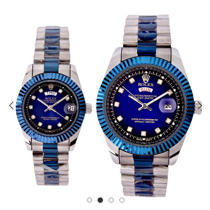 RLX – Stainless Steel – Couple Watch – Z-84