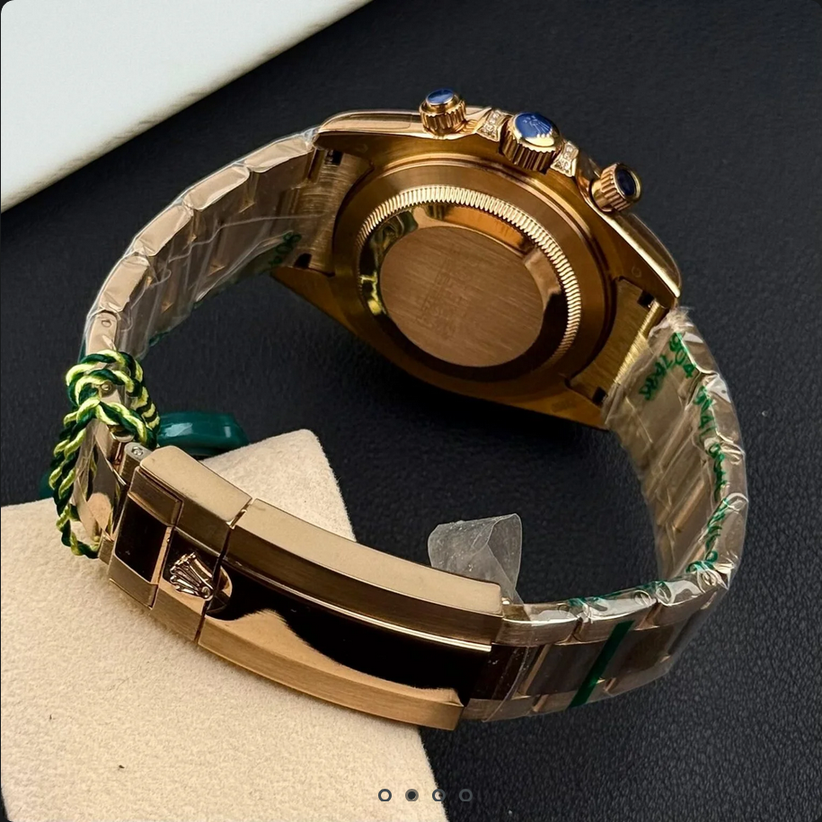 RLX – Chronograph Watch – Stone Dial – Stainless Steel – L-127