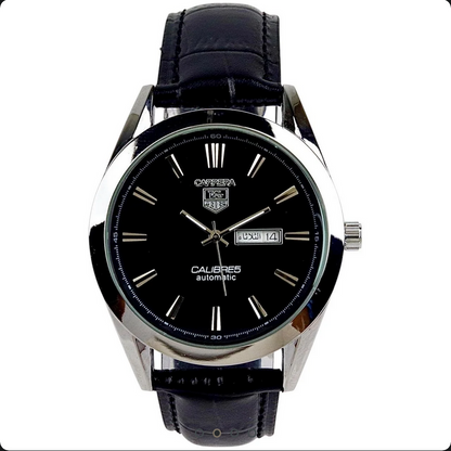 Carrera Calibre 5 – Luxury Swiss Watch – Leather Strap – S-734