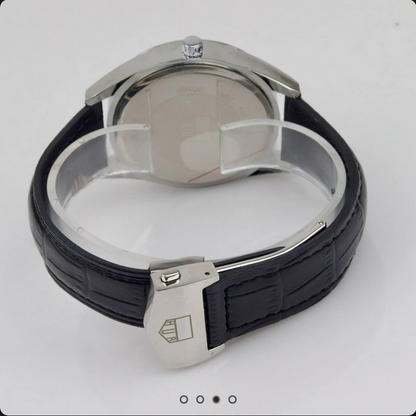 Carrera Calibre 5 – Luxury Swiss Watch – Leather Strap – S-734