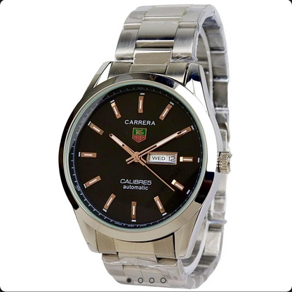 Carrera Calibre 5 – Luxury Swiss Watch – Stainless Steel – C-890