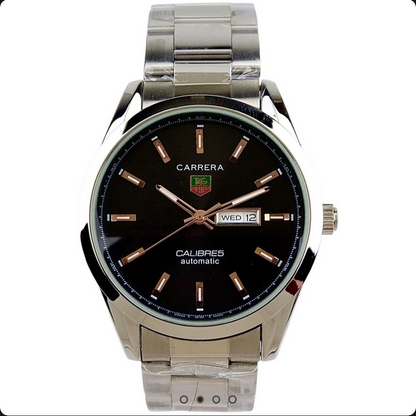 Carrera Calibre 5 – Luxury Swiss Watch – Stainless Steel – C-890