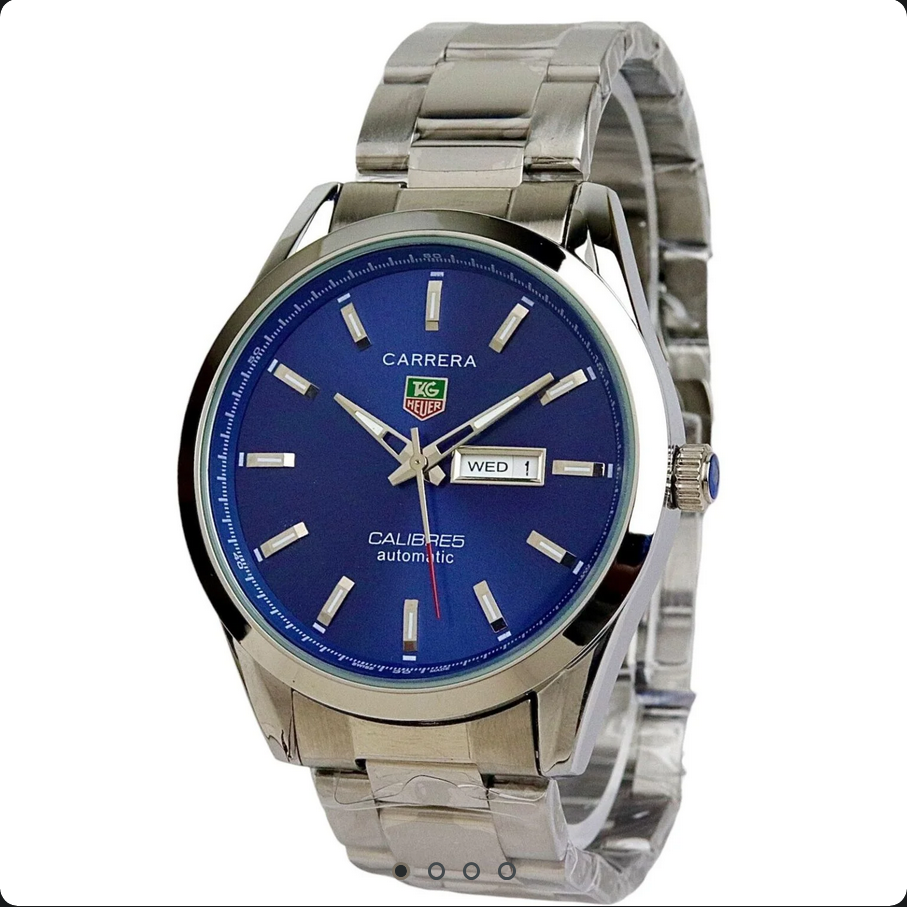 Carrera Calibre 5 – Luxury Swiss Watch – Stainless Steel – C-892