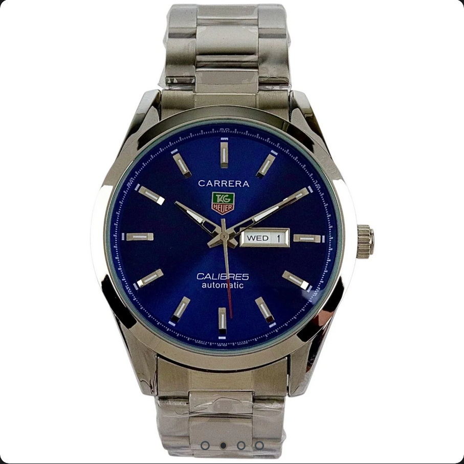 Carrera Calibre 5 – Luxury Swiss Watch – Stainless Steel – C-892