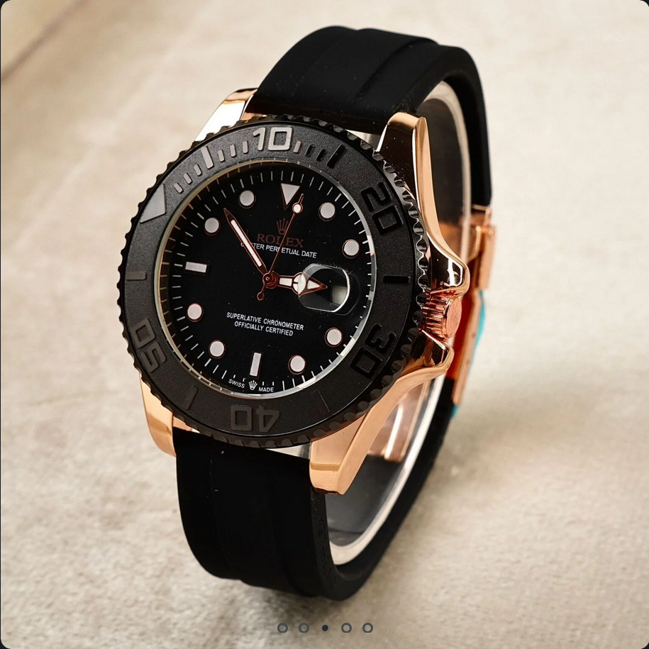 RLX – Silicon Strap – Master Lock – Men Watch – C-1172