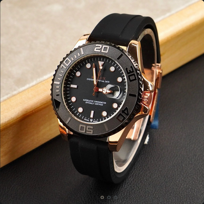 RLX – Silicon Strap – Master Lock – Men Watch – C-1172