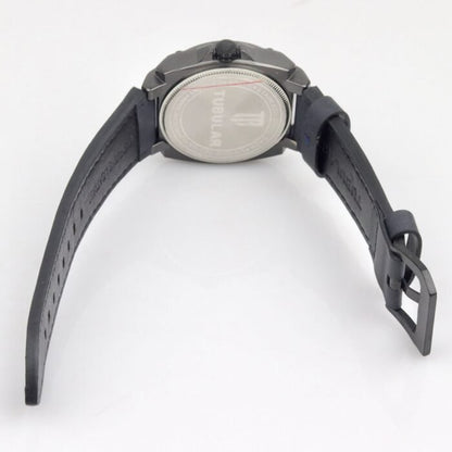 Tubular - Analog Wrist Watch - Leather Strap - TB-125