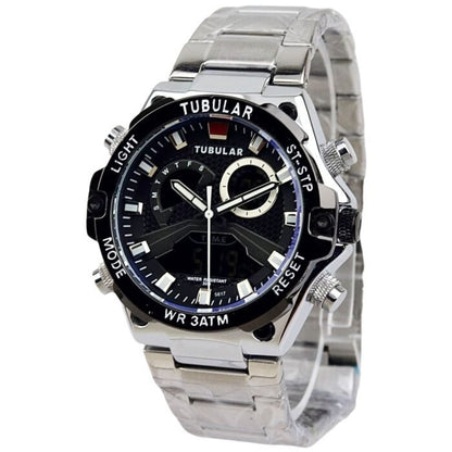 Tubular - Analog/Digital Watch - Stainless Steel - TB-131