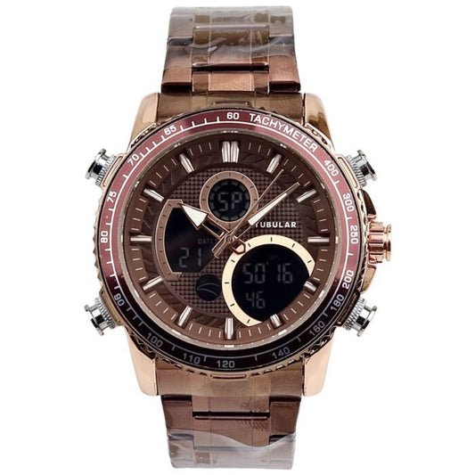 Tubular - Analog/Digital Watch - Stainless Steel - TB-137