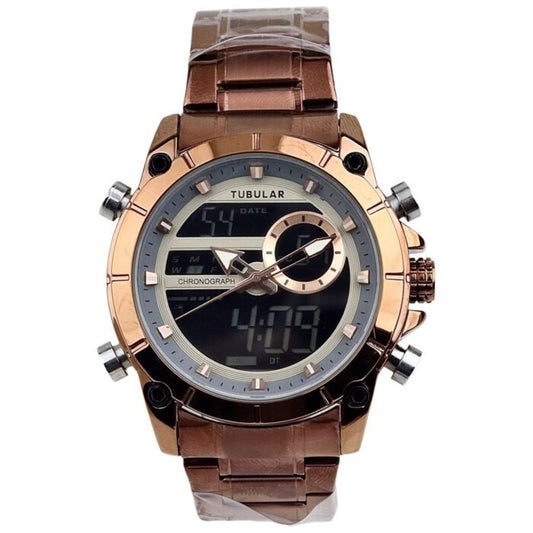 Tubular - Analog/Digital Watch - Stainless Steel - TB-138