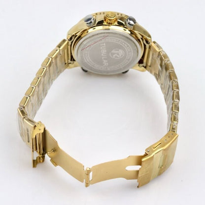 Tubular - Analog/Digital Watch - Stainless Steel - TB-143