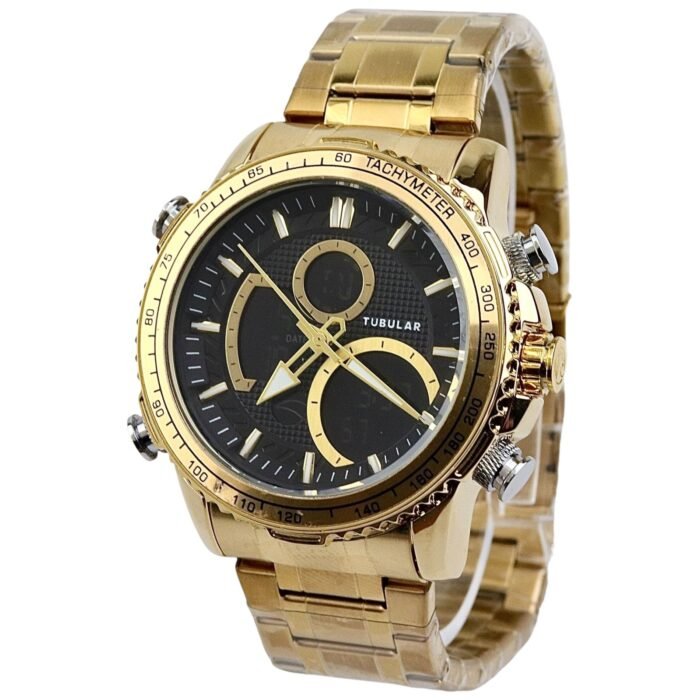 Tubular - Analog/Digital Watch - Stainless Steel - TB-143